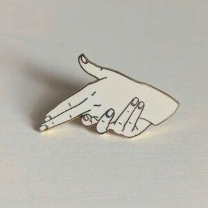 Finger Gun Pin